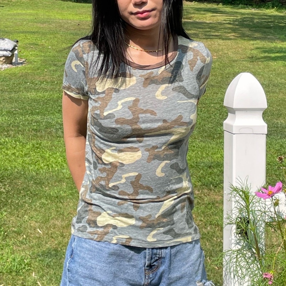 Madewell Camo T-Shirt